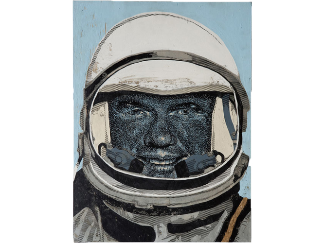 Thumb of Spaceman artwork by Sydney artist Tom Ferson